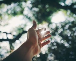 Offering a hand of support