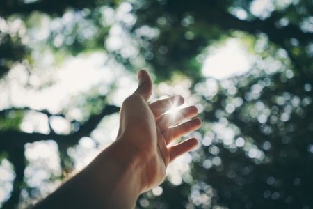 Offering a hand of support